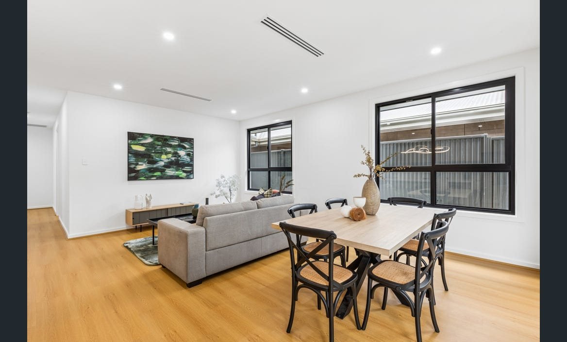 Windsor Gardens — Open-plan living and dining